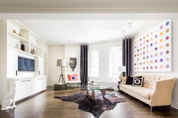 Donald Trump's TV room