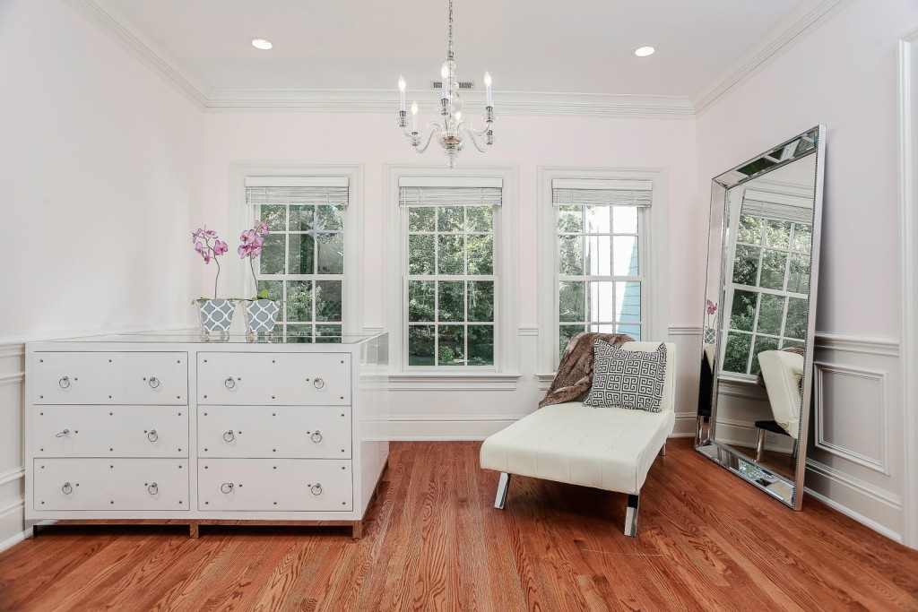 Elisabeth Hasselback's dressing room