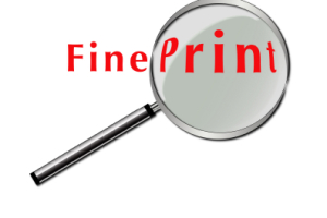 Fine print