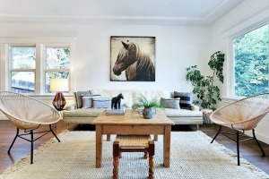 Fred Armisen's living room