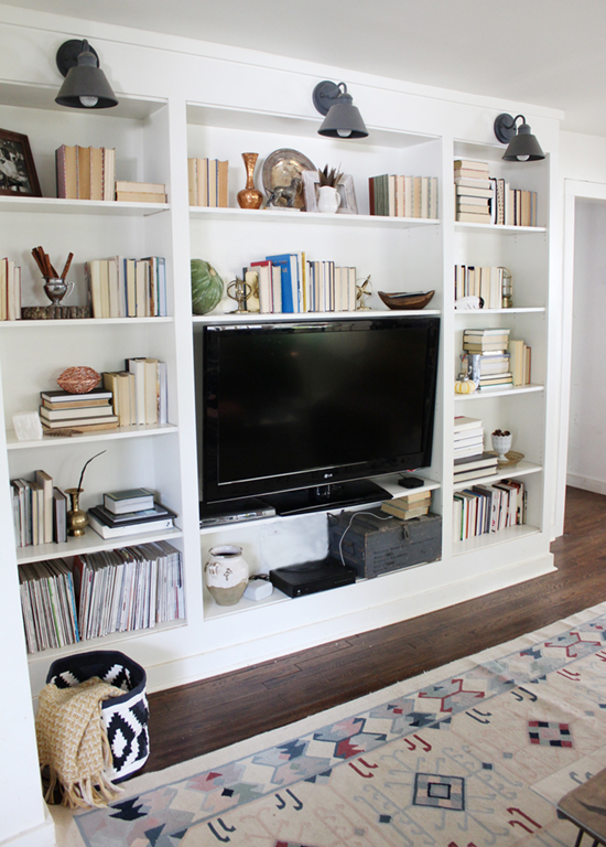 Adding Character to Our Home with Built-in Cabinets + Shelves