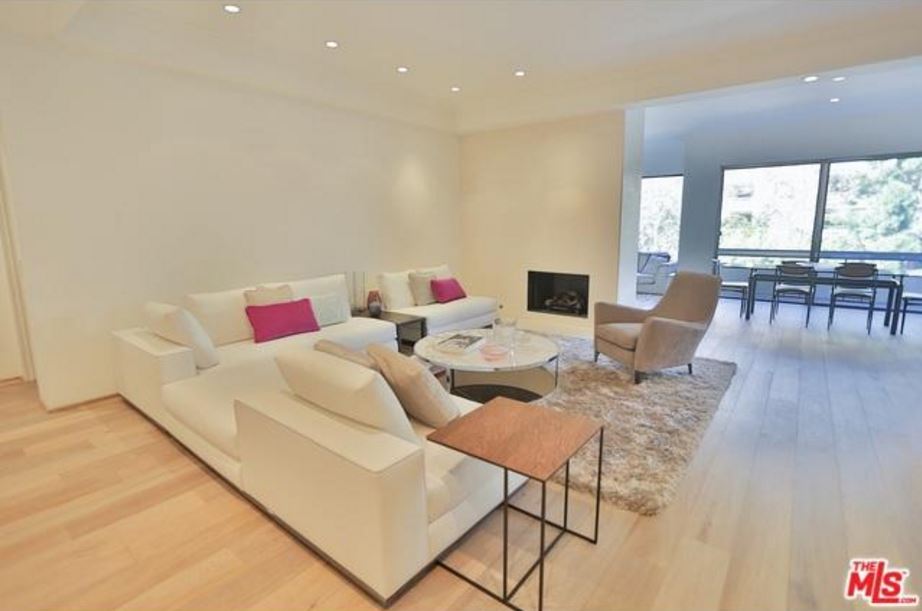 Kardashian condo living room