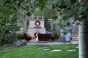 Lawn and patio from Zillow Digs