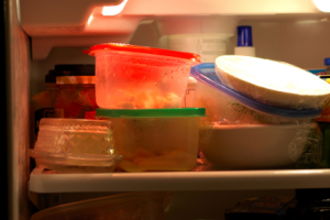 Messy fridge