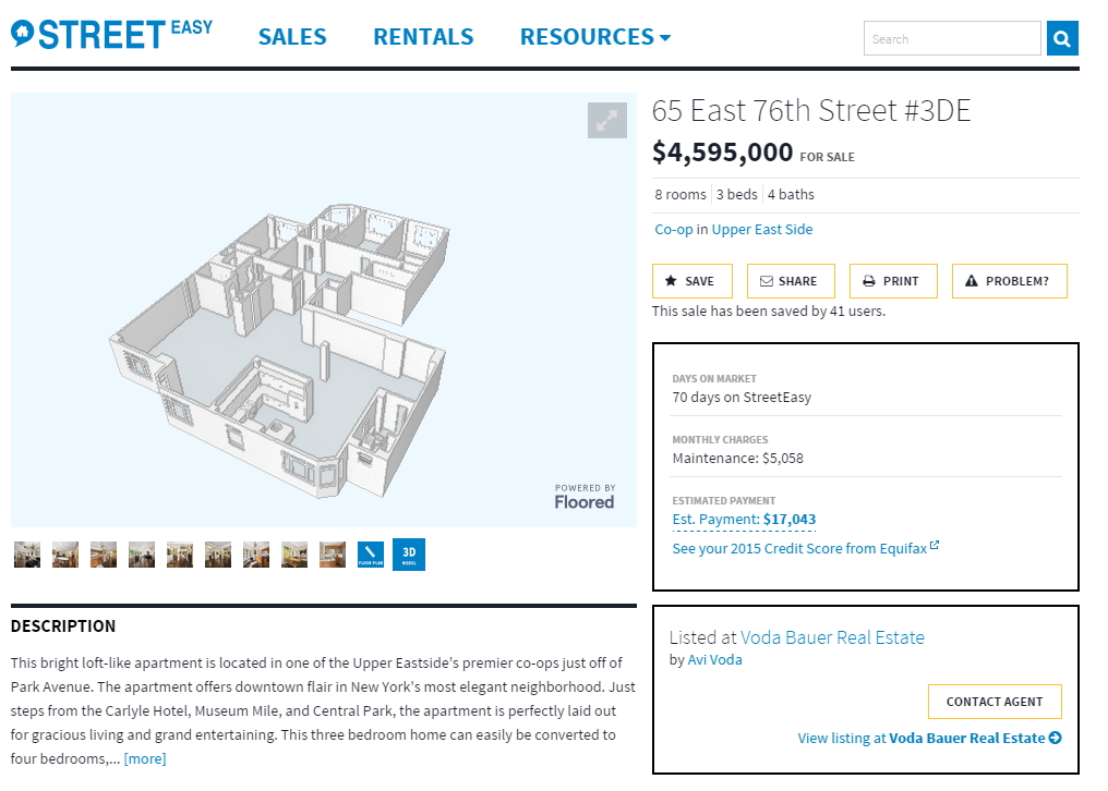 SE 3D Floor plan