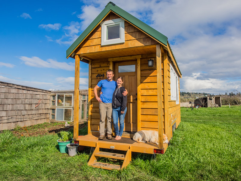 Living in a tiny home can be both challenging and rewarding.