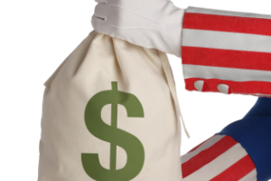 Uncle Sam Moneybag