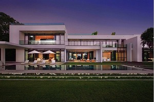 View of back yard