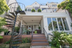 backyard stairs