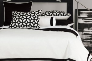 black and white bedroom 2