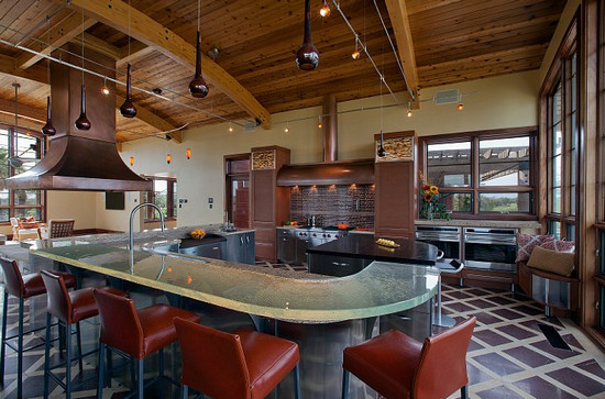 glass counter