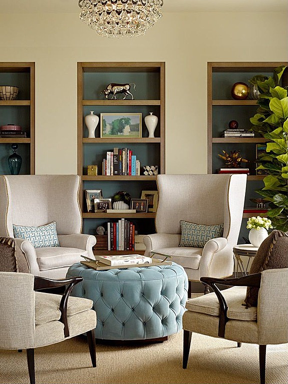 Simple chairs are a polished choice for a traditional room.