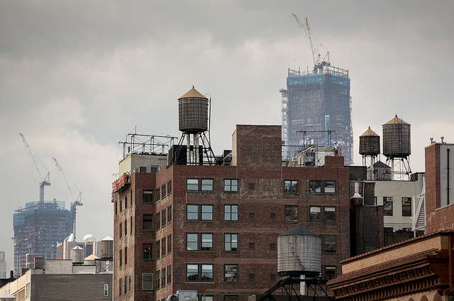 Unused air rights from one property can be transferred to another neighboring constrcution site