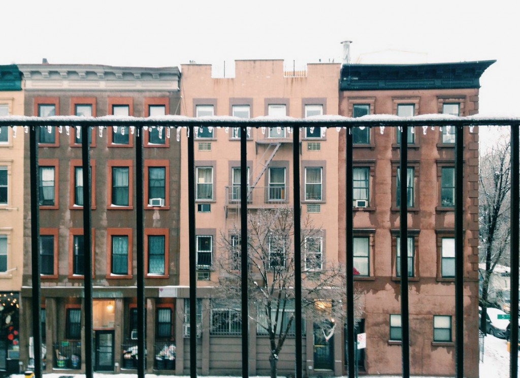 apartment in winter