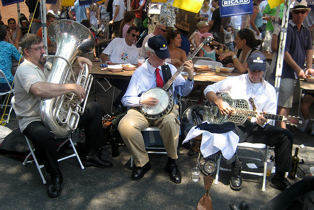 Live Entertainment at the Bastille Day Celebration on Smith Street