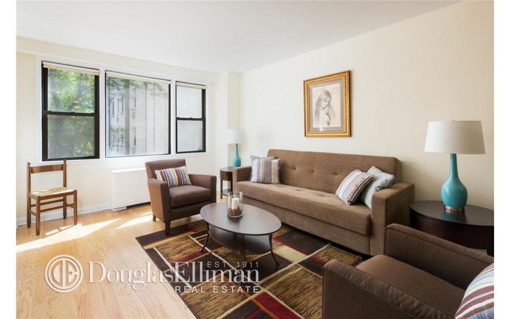 One bedroom at 201 East 21st Street, listed for $550K