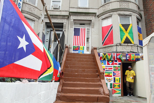 The many flags of Crown Heights